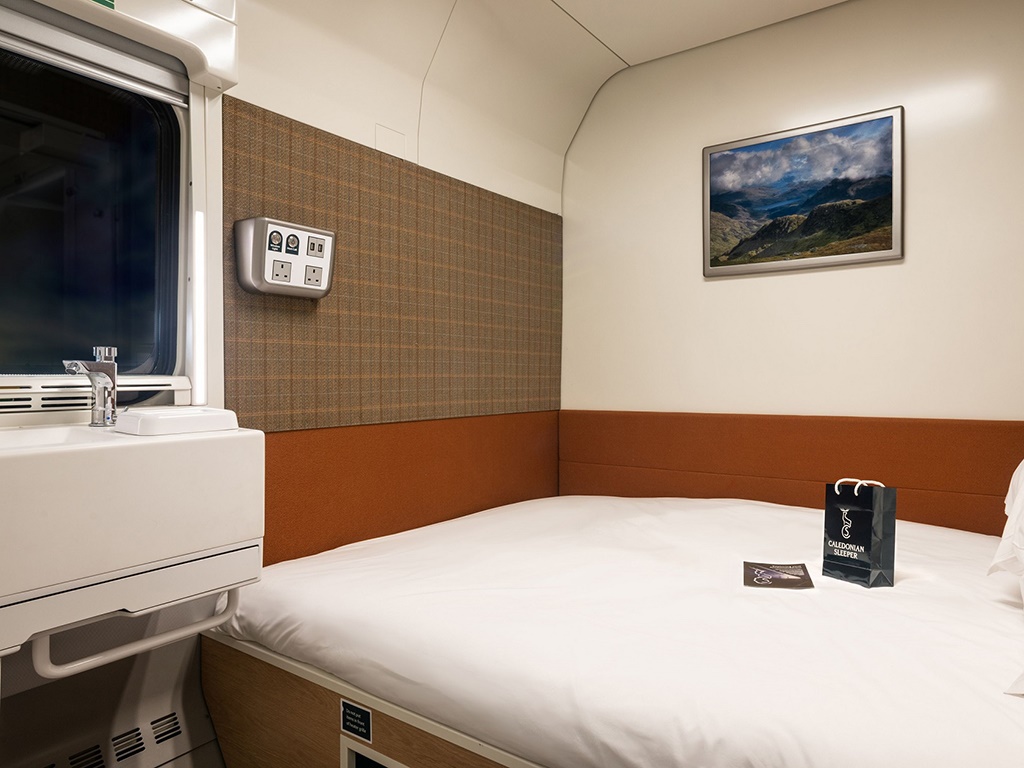 Caledonian Sleeper unveil first look inside new £150m fleet 