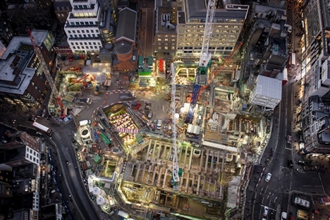 Tottenham Court Road works 60% complete